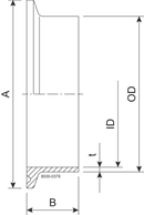 FERRULE 25-304L - FERRULES