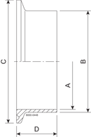 FERRULE 101.6-316L - FERRULES