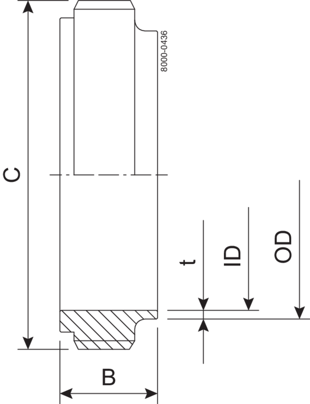 MALE PART IDF 76.1-316L - ISO2037