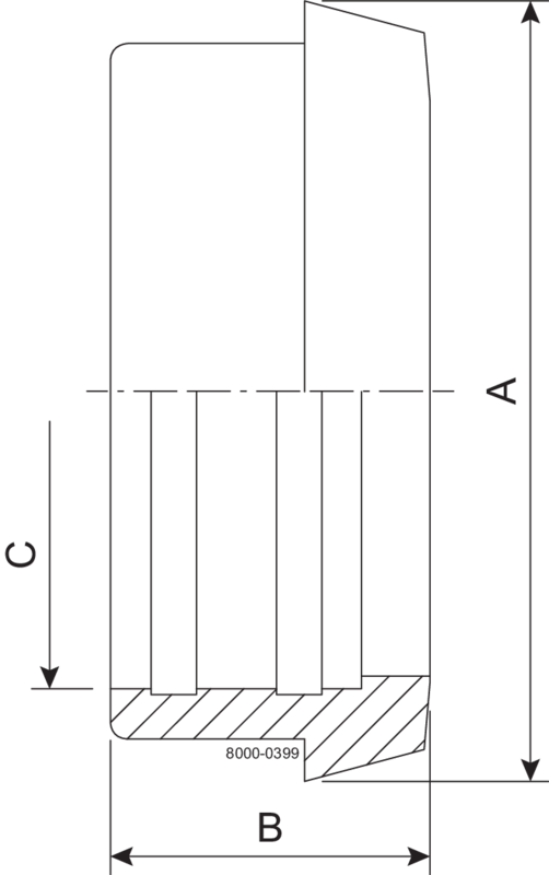 LINER D DN65 HSF0 1.4404 - DIN 11851