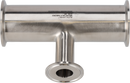 B7RMP-2 X 1-316L-7 - REDUCING TEE TC POLISHED ID/OD