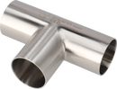 B7WWW-2 1/2-316L-7 - WELD EQUAL TEE, POLISHED ID/OD