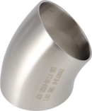 BEND 45 BS DN40 HSF3 1.4307 - DIN 11852