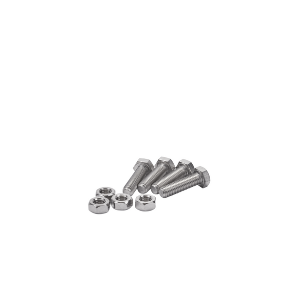 SCREWS AND NUT 101.6-304 - 8XM8X30-ISO 2037