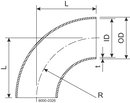 BEND 90-BS-63.5-HSF3-1.4307