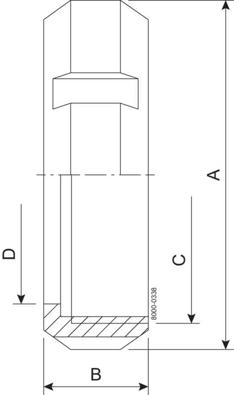 NUT SMS 104-304 - ISO2037