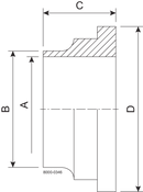 LINER 63.5-316L - SMS