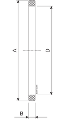 SEAL RING 104 FPM - SMS B=5.5