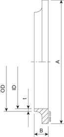 LINER SMS 101.6-304L - ISO2037