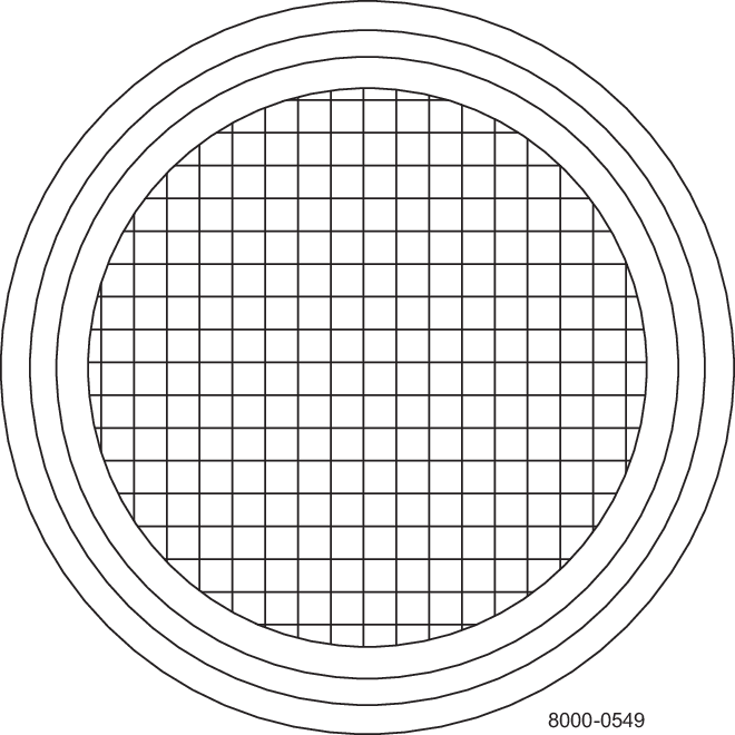 40MPS-U-2 - 10 MESH SCREEN GSKT 2" BUNA