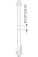 A80MP-E-2 1/2-316 - ORIFICE PLATE GASKET 2.5" EPDM