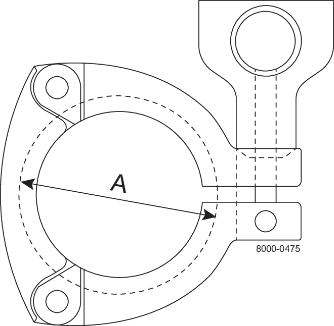 13MHHS-2-S-304 - SEGMENT CLAMP 2" 304