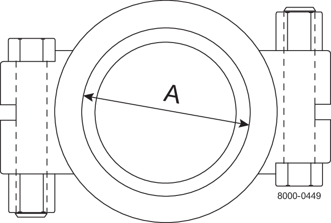 13MHP-2 1/2-304-S - HIGH PRESSURE CLAMP 2 1/2" 304