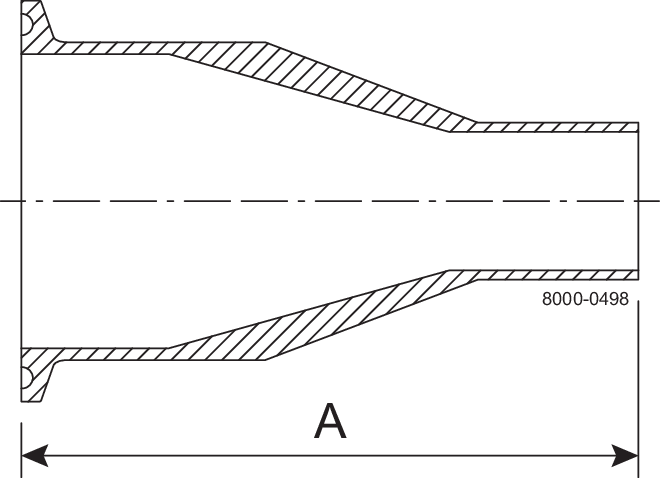 B31MS-1 1/2 X 3/4-316L-PL - BPE ConRed-TCxWeld 20Ra, SF1