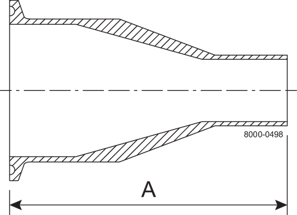 B31MS-2 X 1-316L-PL - BPE ConRed-TCxWeld 20Ra, SF1