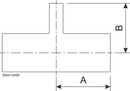 B7RWWW-2 X 1 1/2-316L-PL. - BPE WELD RED T 20RA/POL SF1