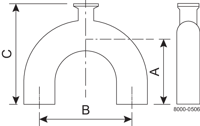 B2UMPBOA-1 X 1/2-316L-PL - BPE USE POINT 20RA SF1