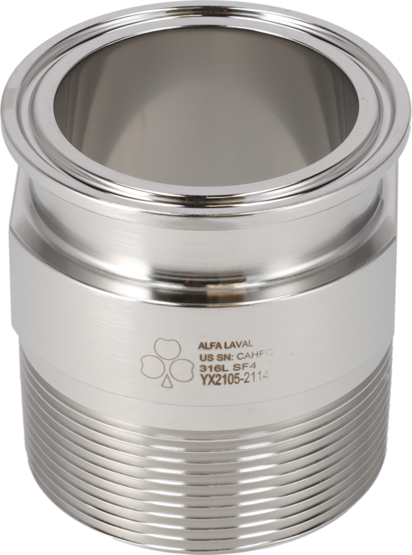 21MP-1/2 X 1/8-316L-PM - TC X NPT-MALE ADAPTER 15RAEP