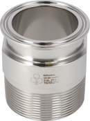 21MP-1/2 X 3/8-316L-PM - TC X NPT-MALE ADAPTER 15RAEP