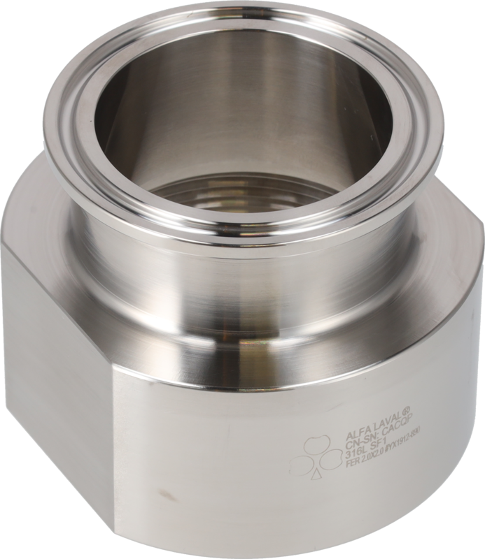 22MP-1/2 X 1/2-316L-PL - TC X NPT-FEMALE ADAPTER 20RA