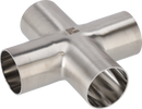 B9WWWW-1/2-316L-PM - BPE WELD CROSS 15RAEP/POL,SF4
